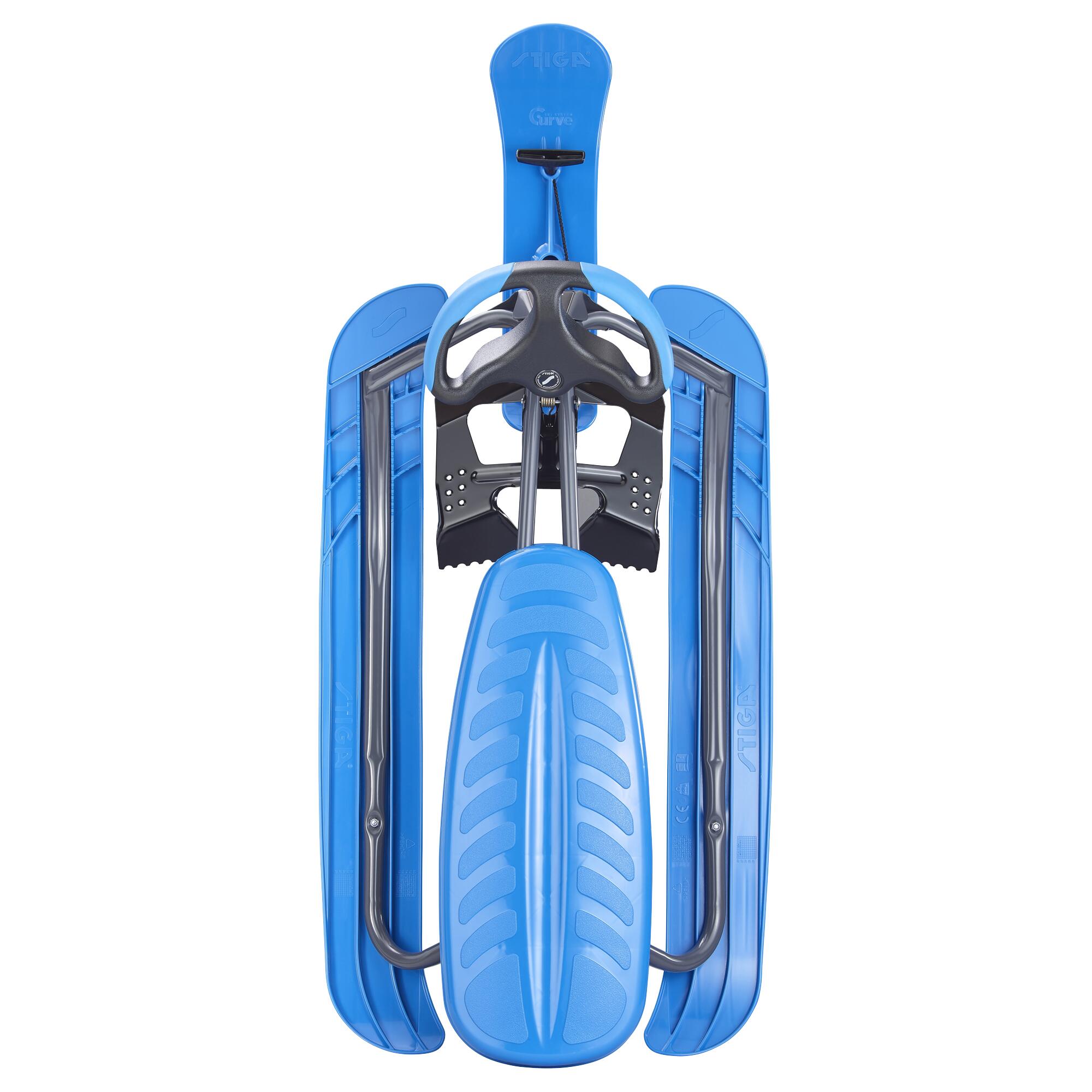 Slee Snowracer Curve Graphite Grey/Blue 3/7