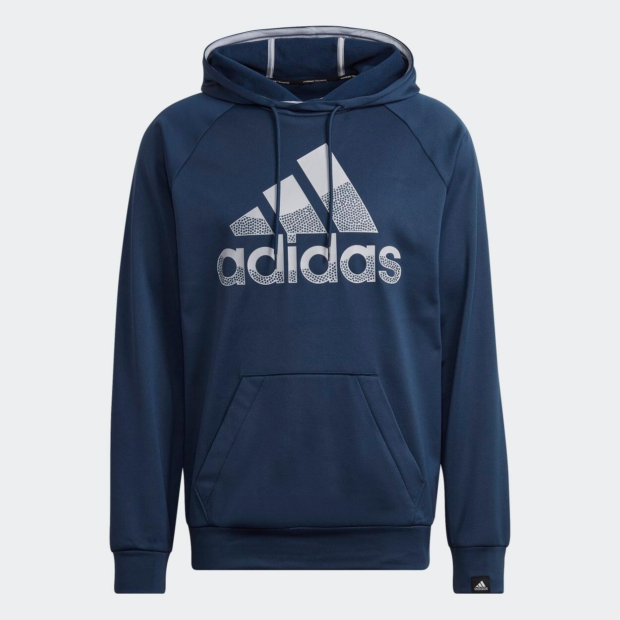 adidas Adults AEROREADY Game and Go Big Logo Hoodie 1/5