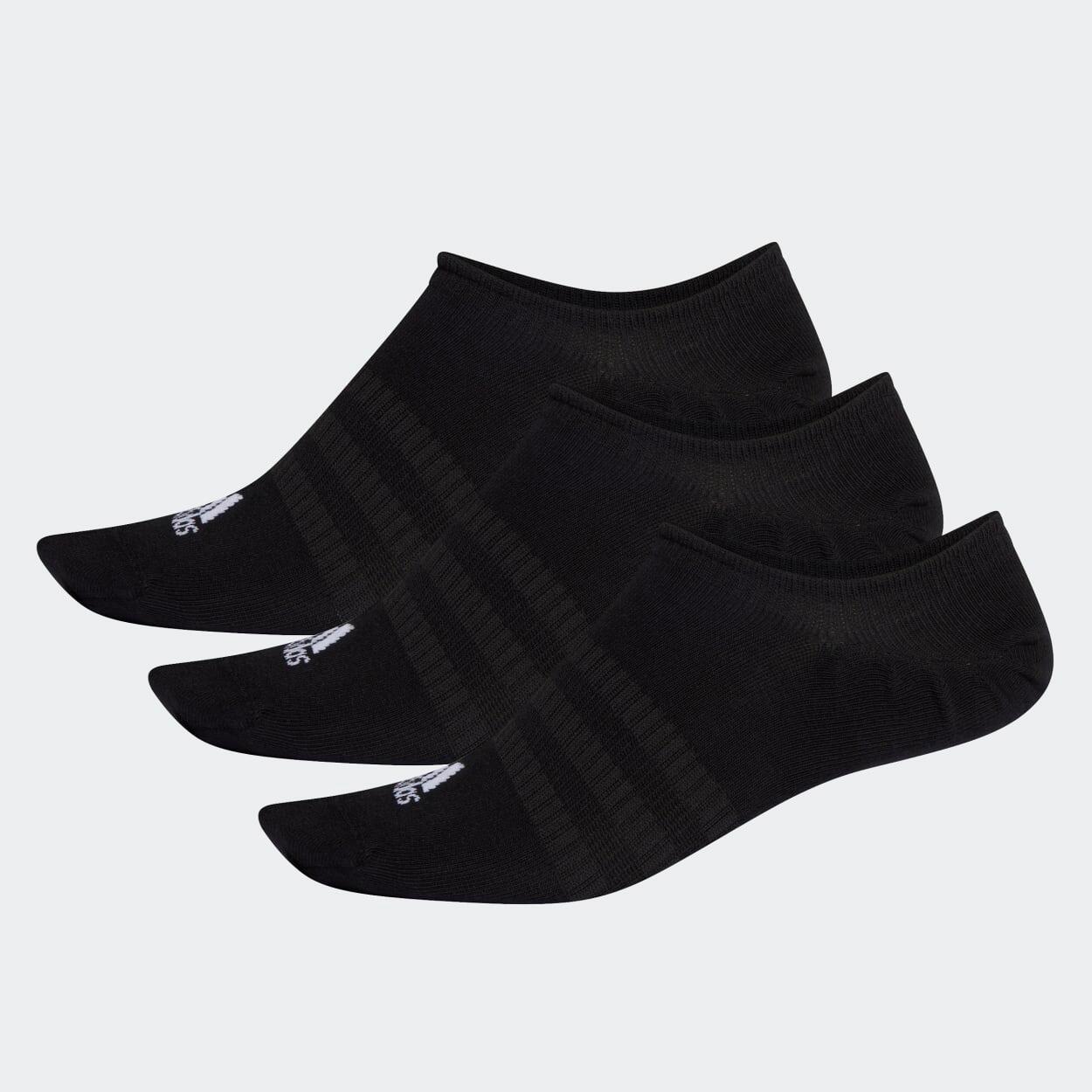 adidas Adults Light No-Show Socks 3-Pairs 1/1