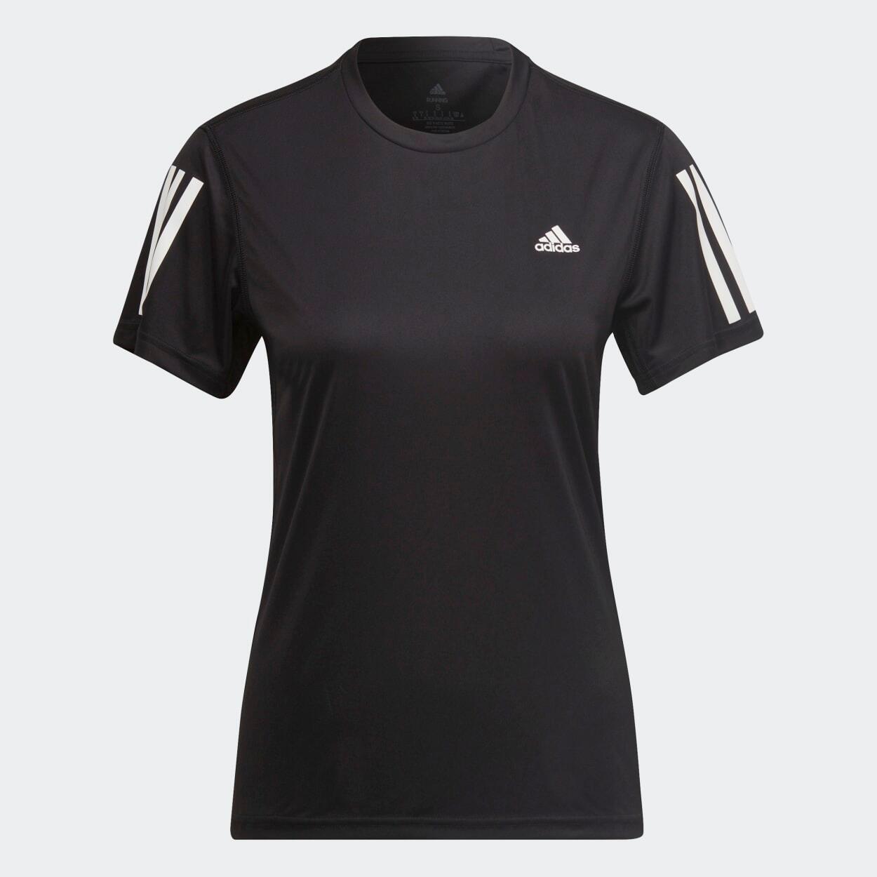 adidas Womens Own The Run Tee Shirt 1/5