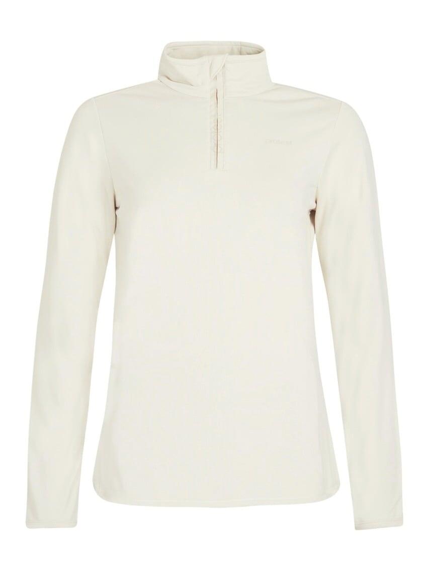 PROTEST W Fabriz 1/4 Zip Top - Trui - 106_kitoffwhite - dames - Pisteskiën