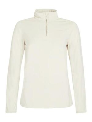 W fabriz 1/4 zip top - trui - 106_kitoffwhite - dames - pisteskiën
