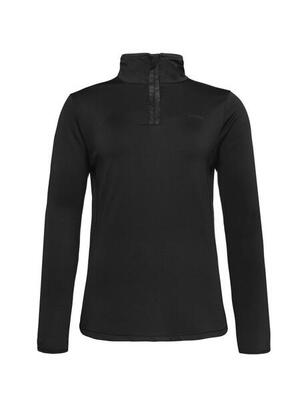 W fabriz 1/4 zip top - trui - 896_manatee - dames - pisteskiën