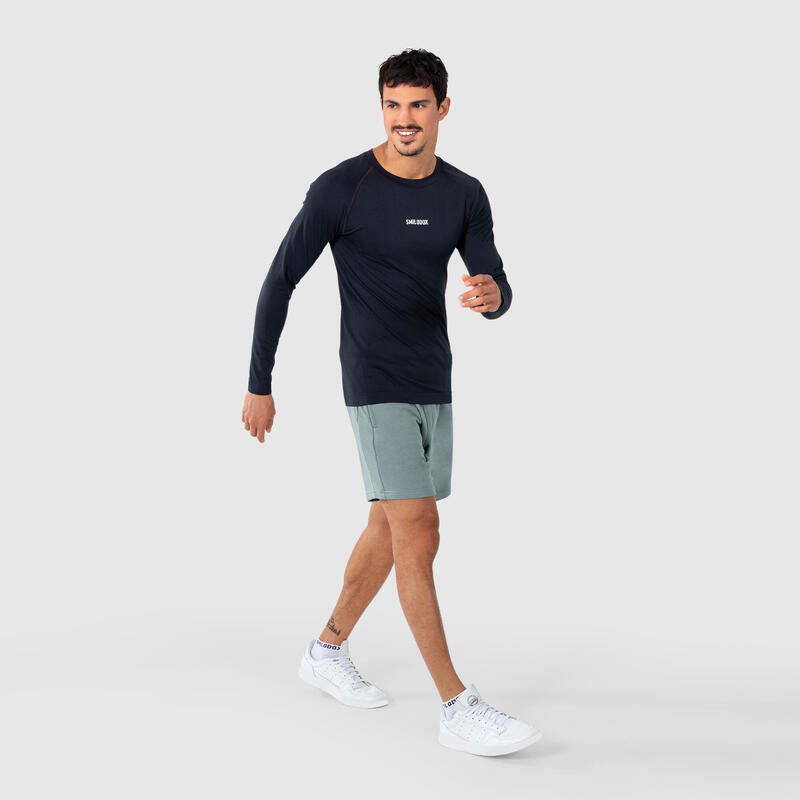 Herren Longsleeve Tobi Dunkelblau für Sport & Freizeit