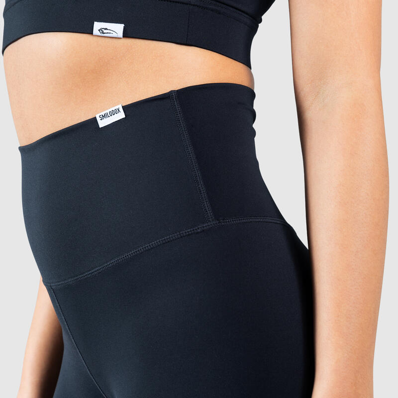 Damen Capri Leggings Caprice Schwarz für Sport & Freizeit