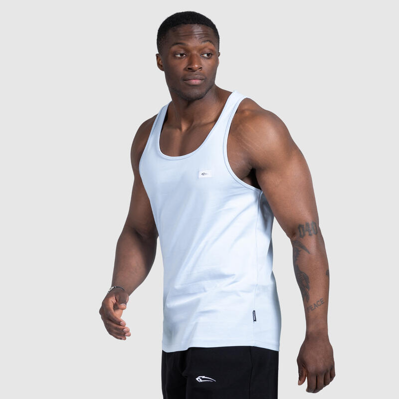 Herren Tank Top Rey Hellblau für Sport & Freizeit