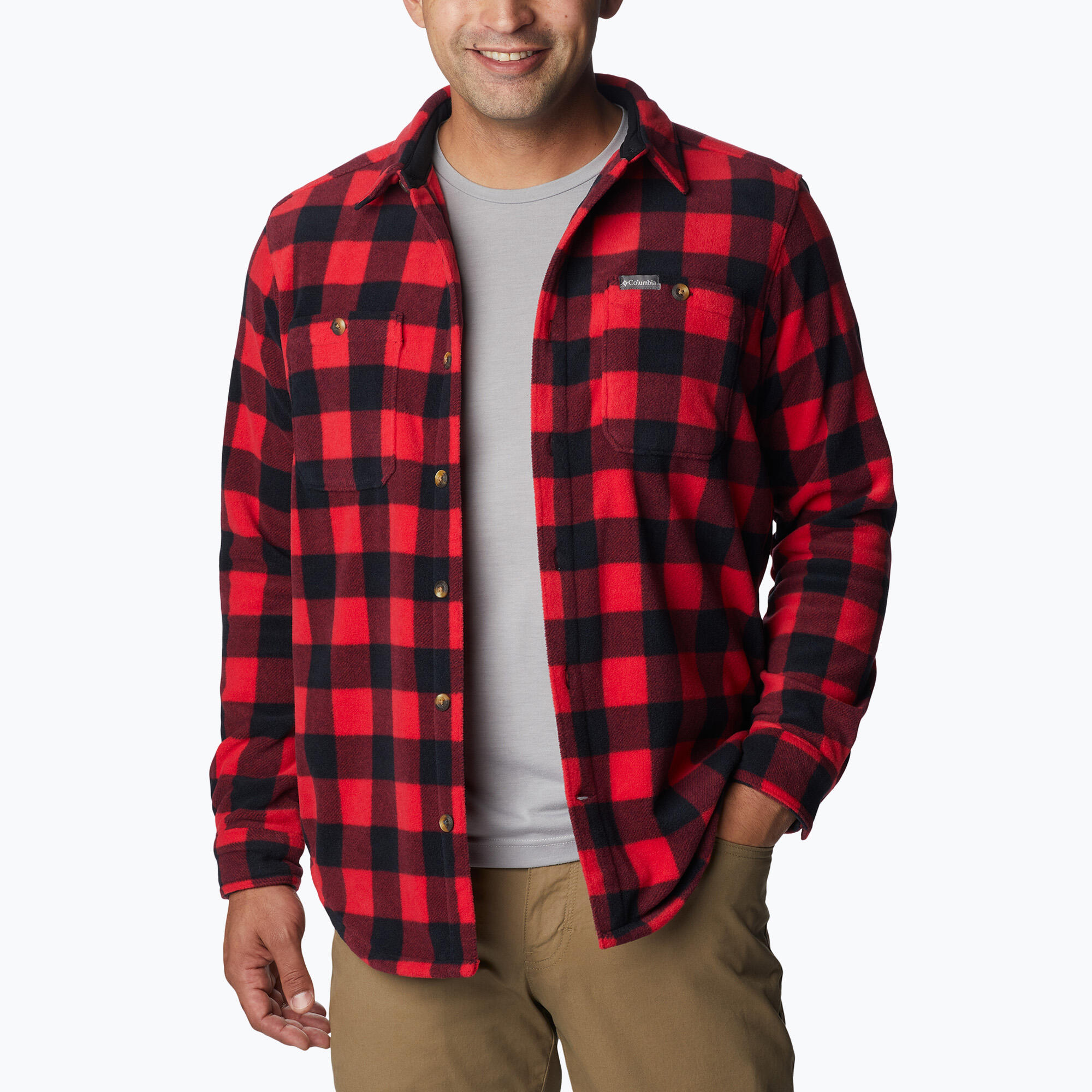 Hommes - Columbia Flare Gun Fleece Shirt 4/5