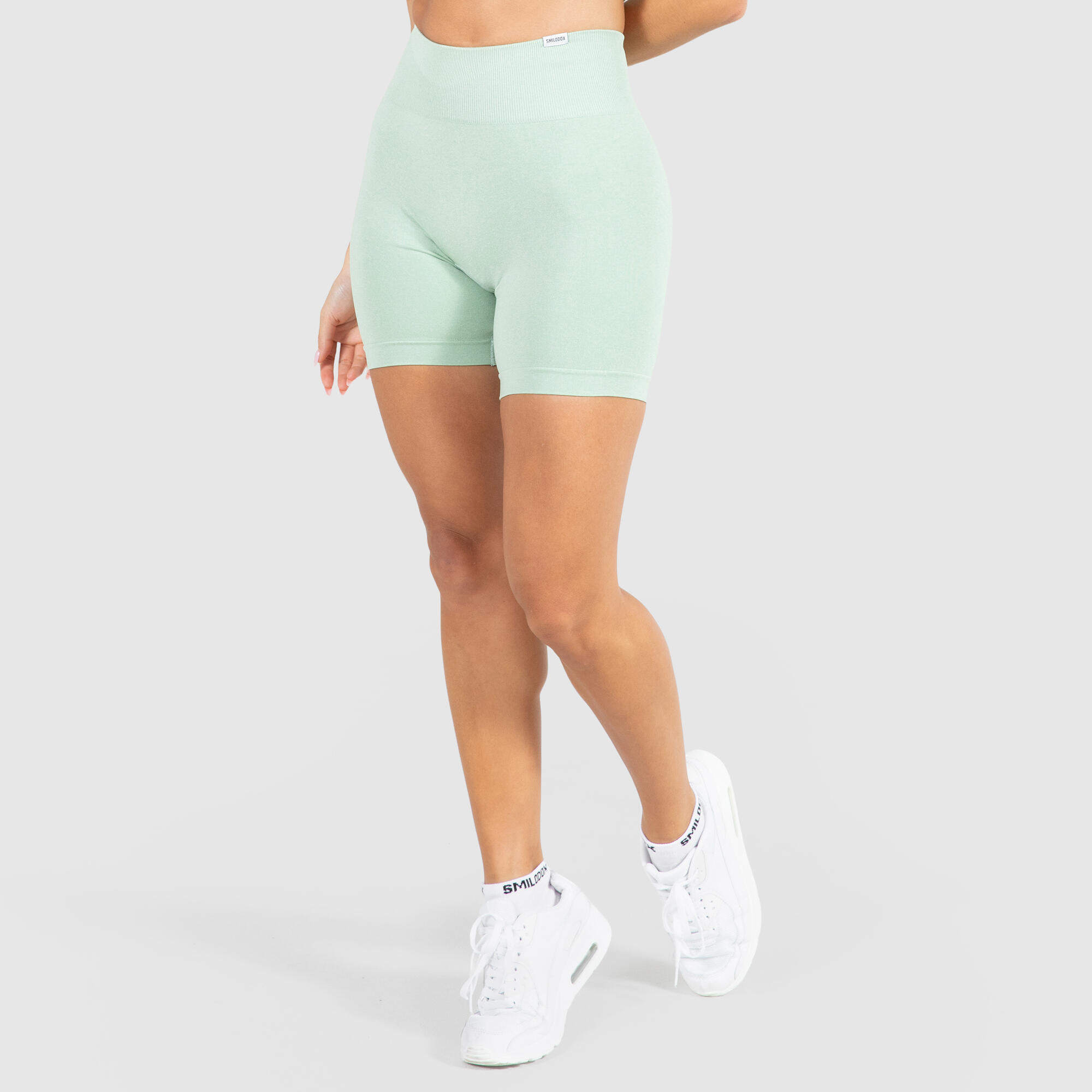 Damen Shorts Amaze Pro Grün Melange 2/6