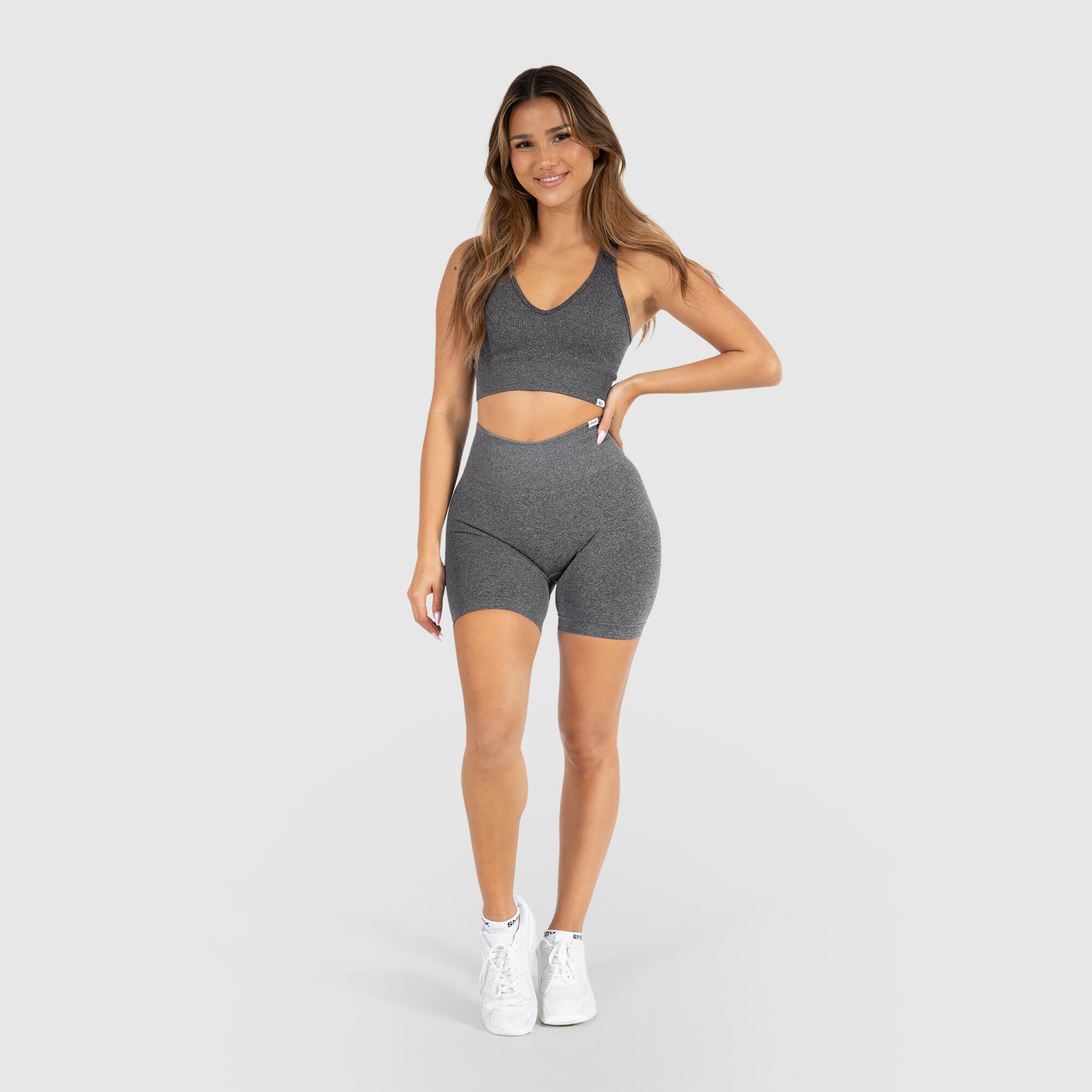 Damen Shorts Amaze Pro Anthrazit Melange 3/6