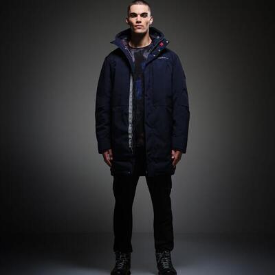 CLR - lange. wasserdichte Herren-Walkingjacke