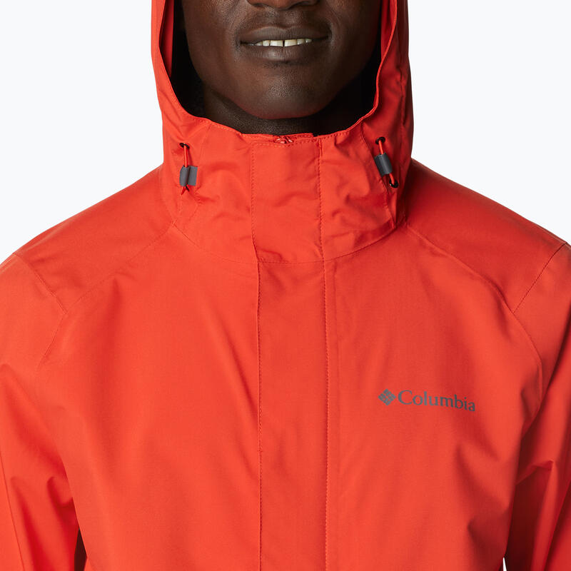 Columbia Earth Explorer Chaqueta de lluvia para hombres