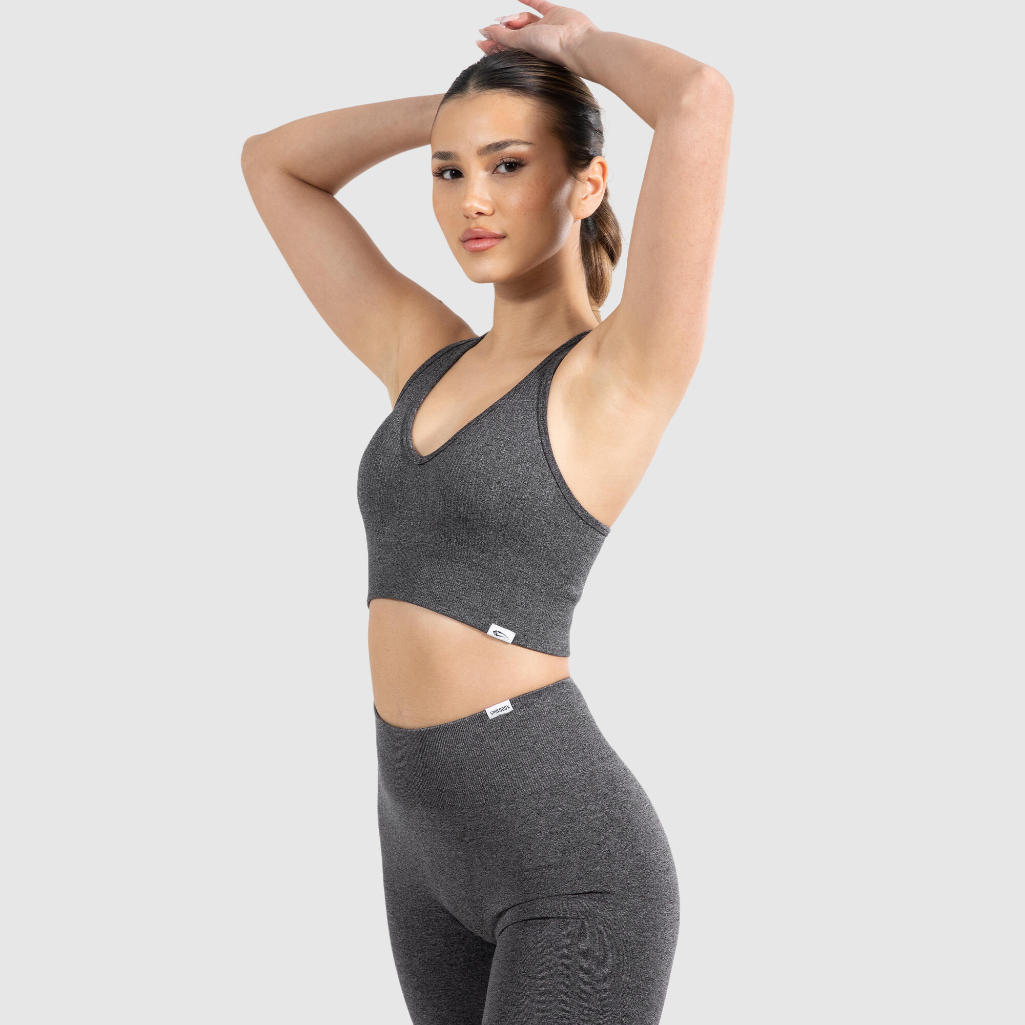 Damen Sport BH Amaze Pro Anthrazit Melange 2/7