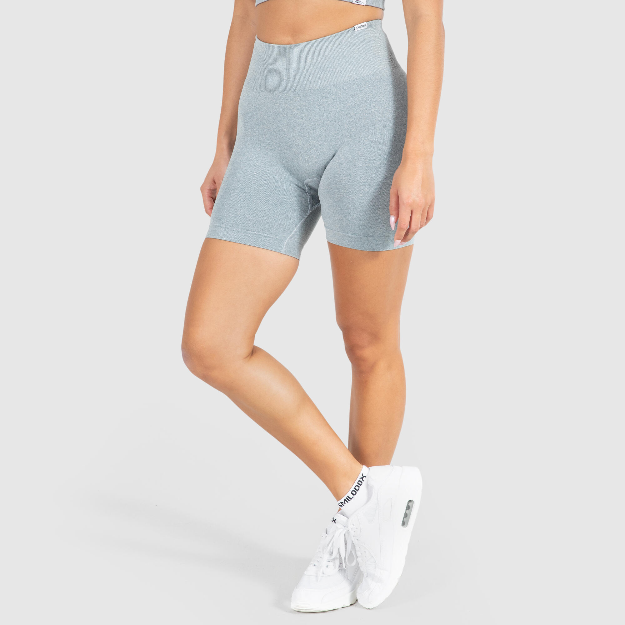 Damen Shorts Amaze Pro Grau Melange 2/6
