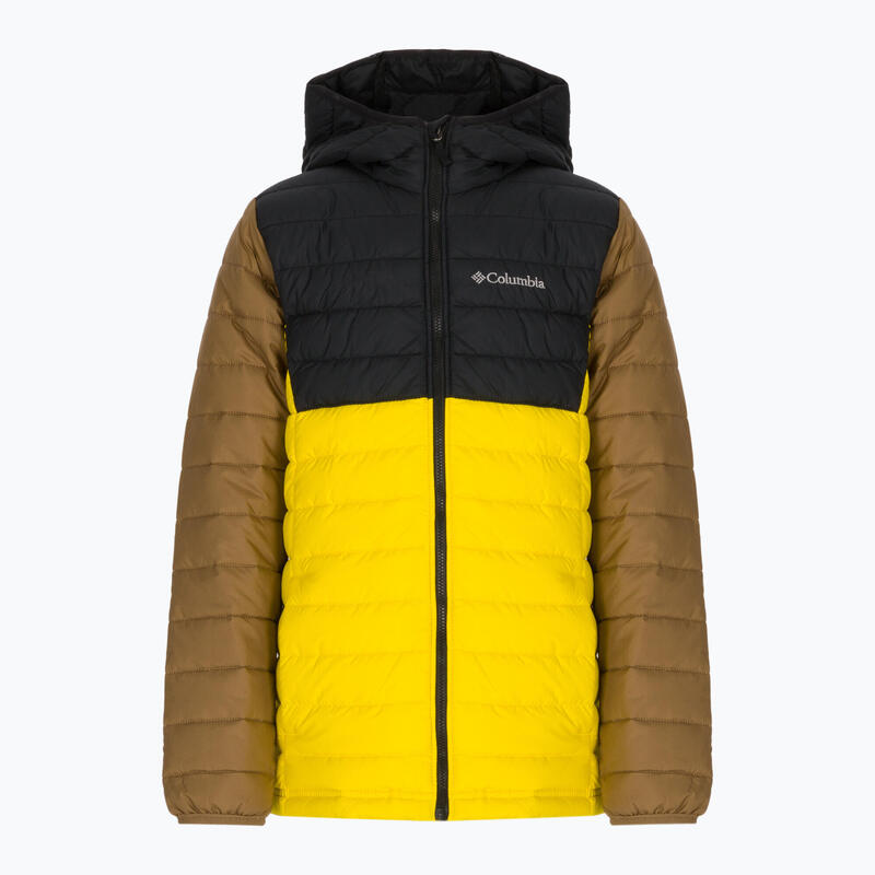 Kurtka puchowa dziecięca Columbia Powder Lite Hooded