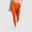 Damen High Waist Leggings Amaze Pro Orange für Sport & Freizeit