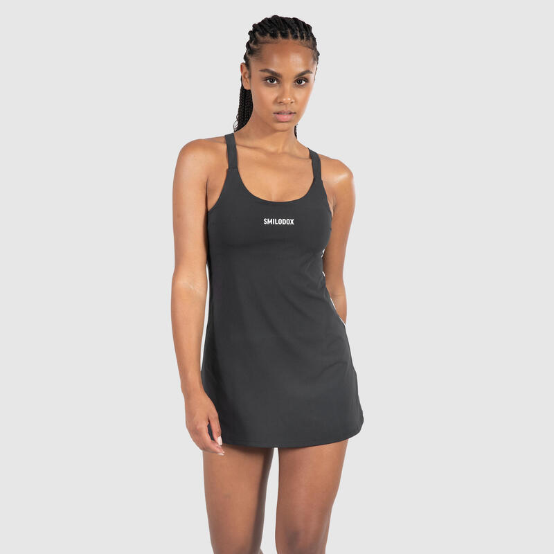 Damen Shirt Kleid Ralina Schwarz für Sport & Freizeit