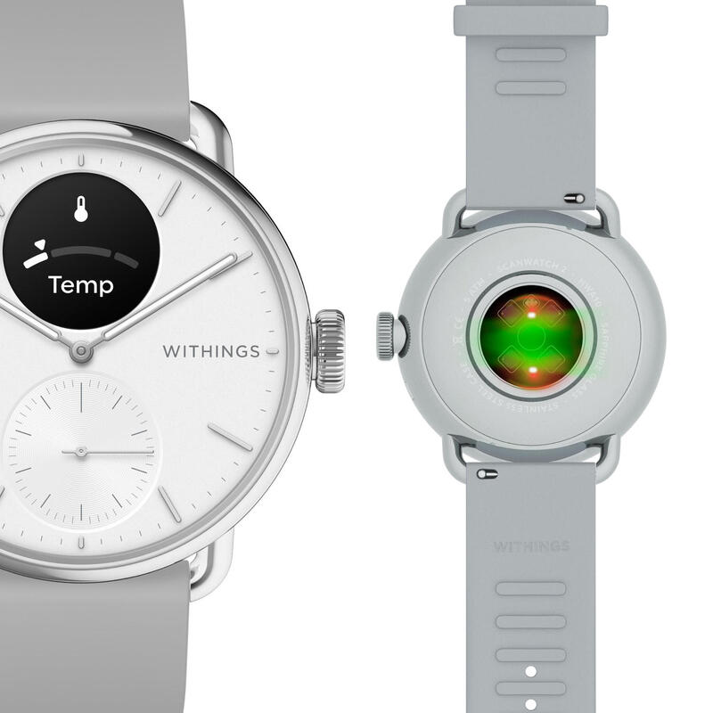 Relógio Withings ScanWatch 2 38mm branco