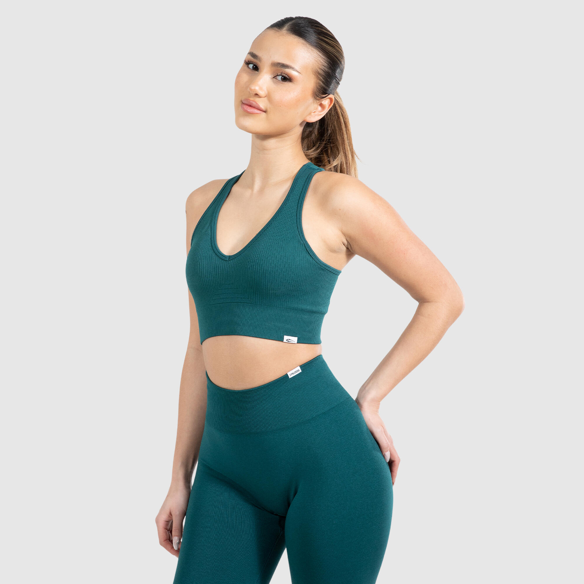 Damen Sport BH Amaze Pro Dunkelgrün 2/6