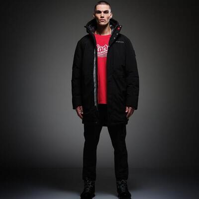 CLR - lange. wasserdichte Herren-Walkingjacke