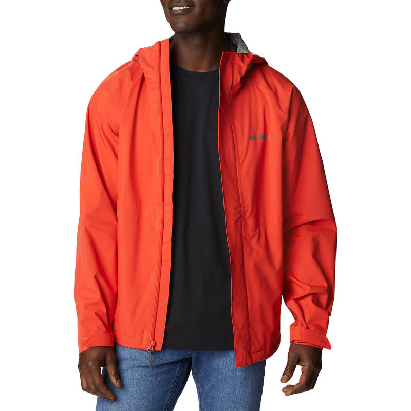 Columbia Earth Explorer Chaqueta de lluvia para hombres