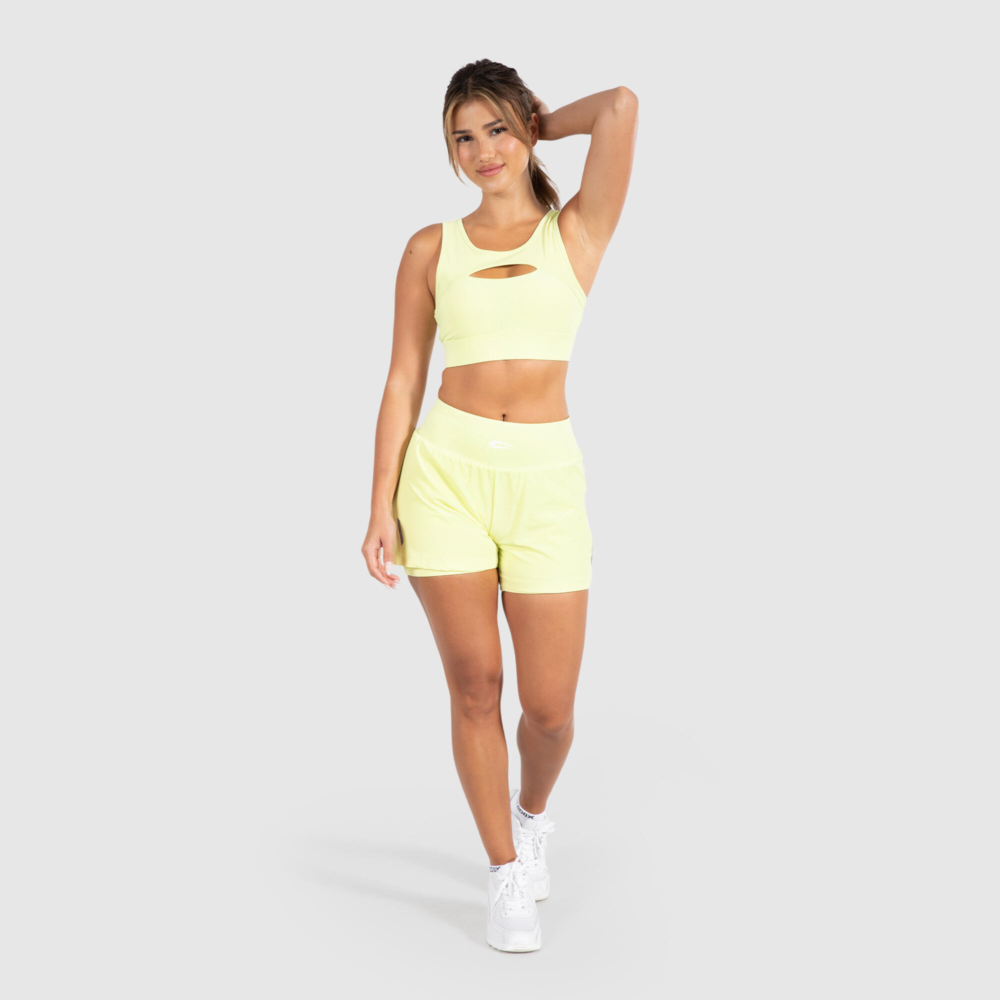 Damen Sport BH Fastlane Lime 3/6