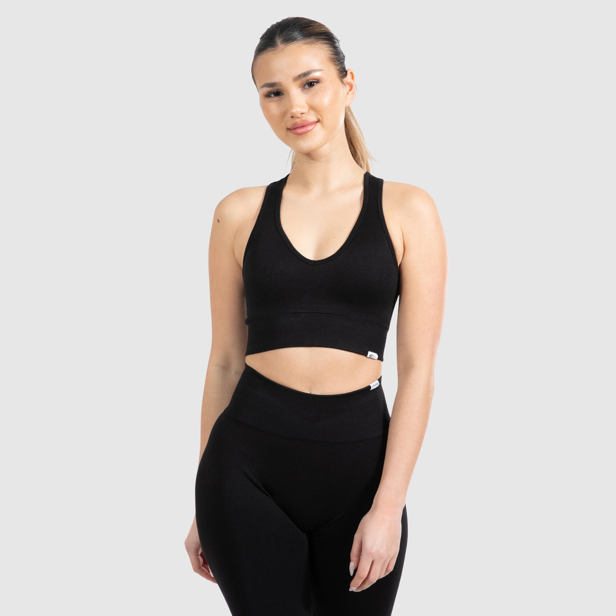 SMILODOX Damen Sport BH Amaze Pro Schwarz
