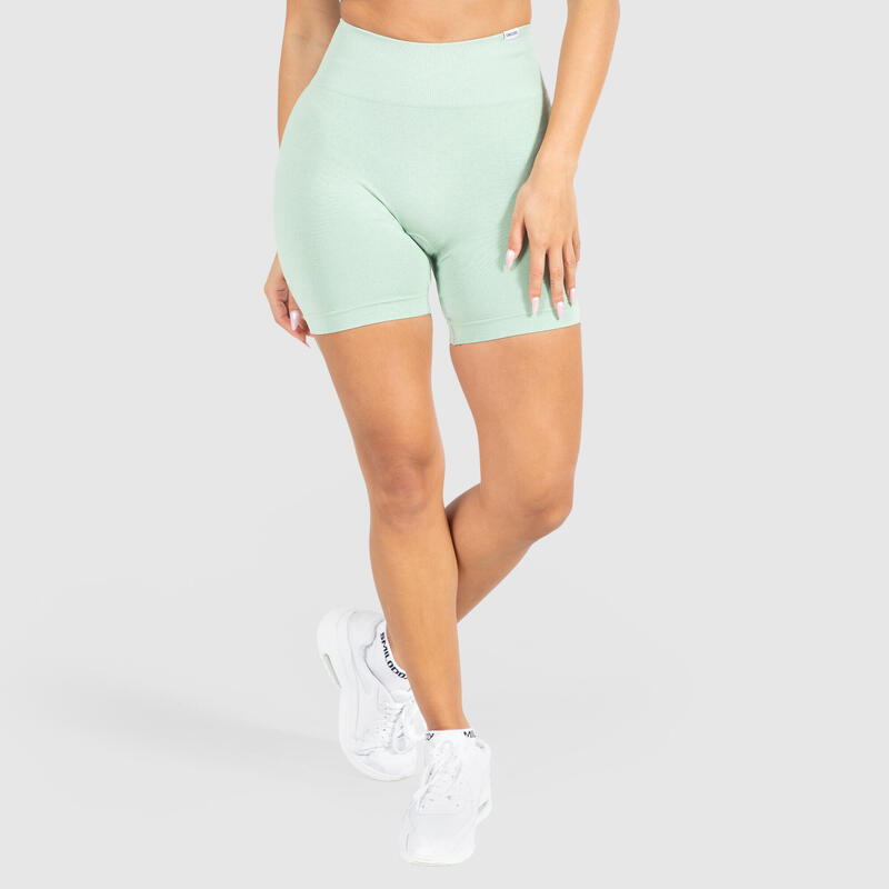 Damen Shorts Amaze Pro Grün Melange für Sport & Freizeit