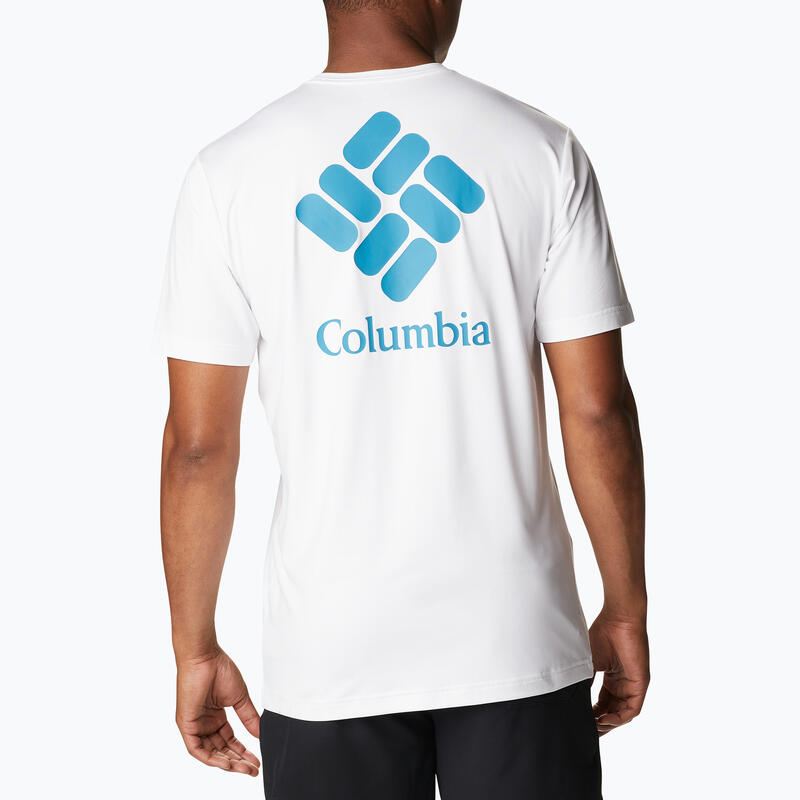 Columbia Tech Trail Graphic Tee - Chemise de trekking pour hommes