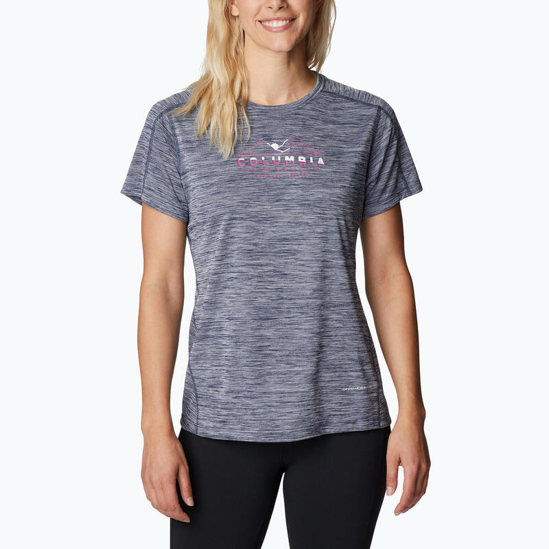 Chemise de trekking pour femmes Columbia Zero Rules Graphic Crew