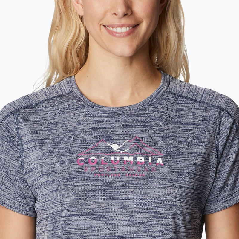 Chemise de trekking pour femmes Columbia Zero Rules Graphic Crew