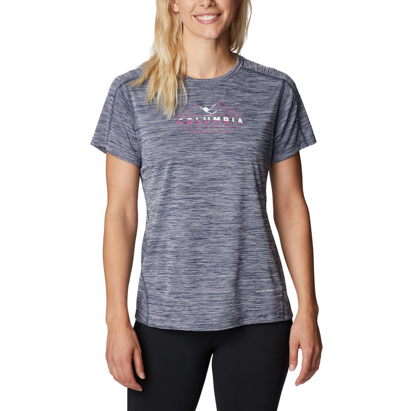 Chemise de trekking pour femmes Columbia Zero Rules Graphic Crew