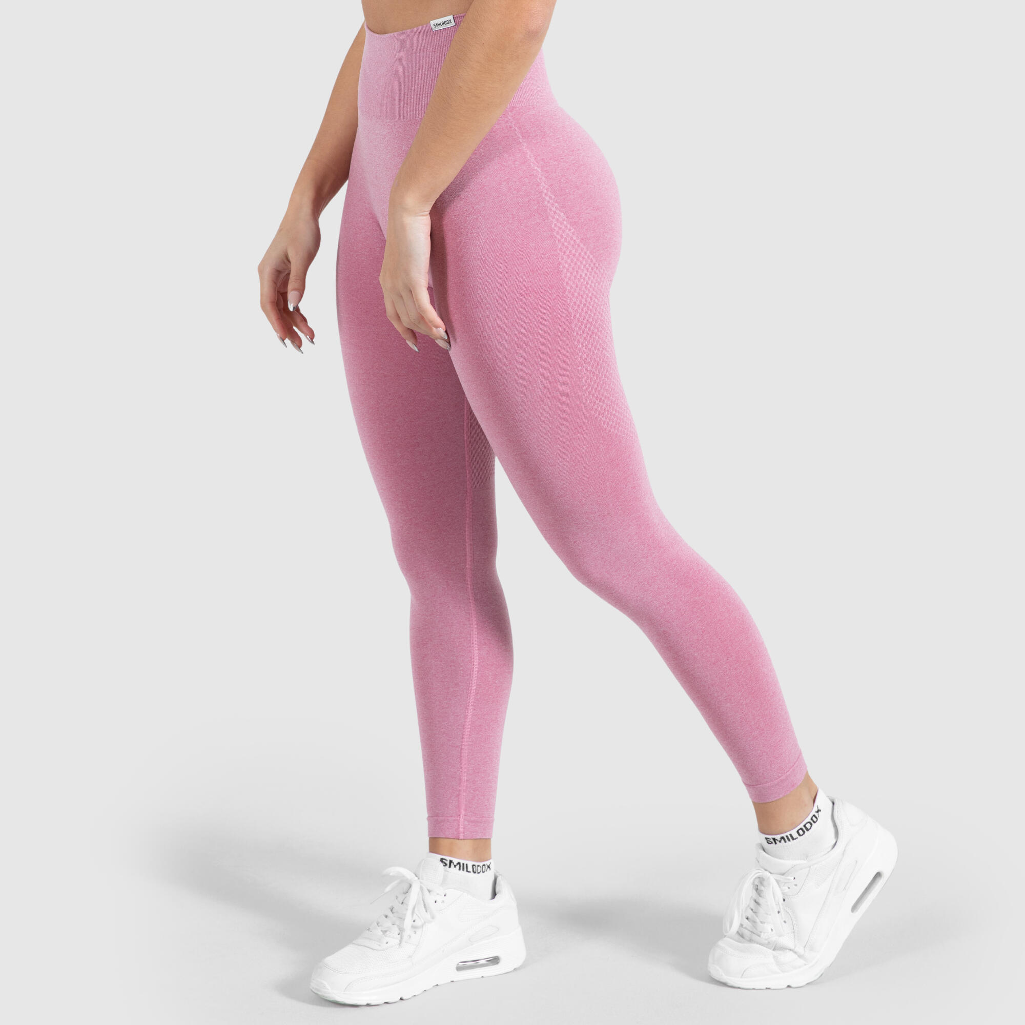 Damen Leggings Amaze Scrunch Pro Dunkelpink Melange 2/6