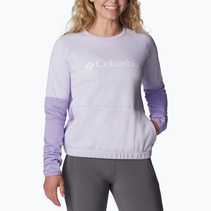 Sudadera de trekking Mulher Columbia Windgates Crew