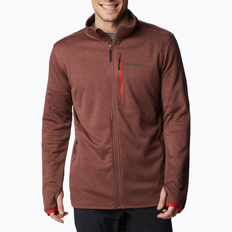 Pull de trekking Columbia Park View Fleece FZ pour hommes