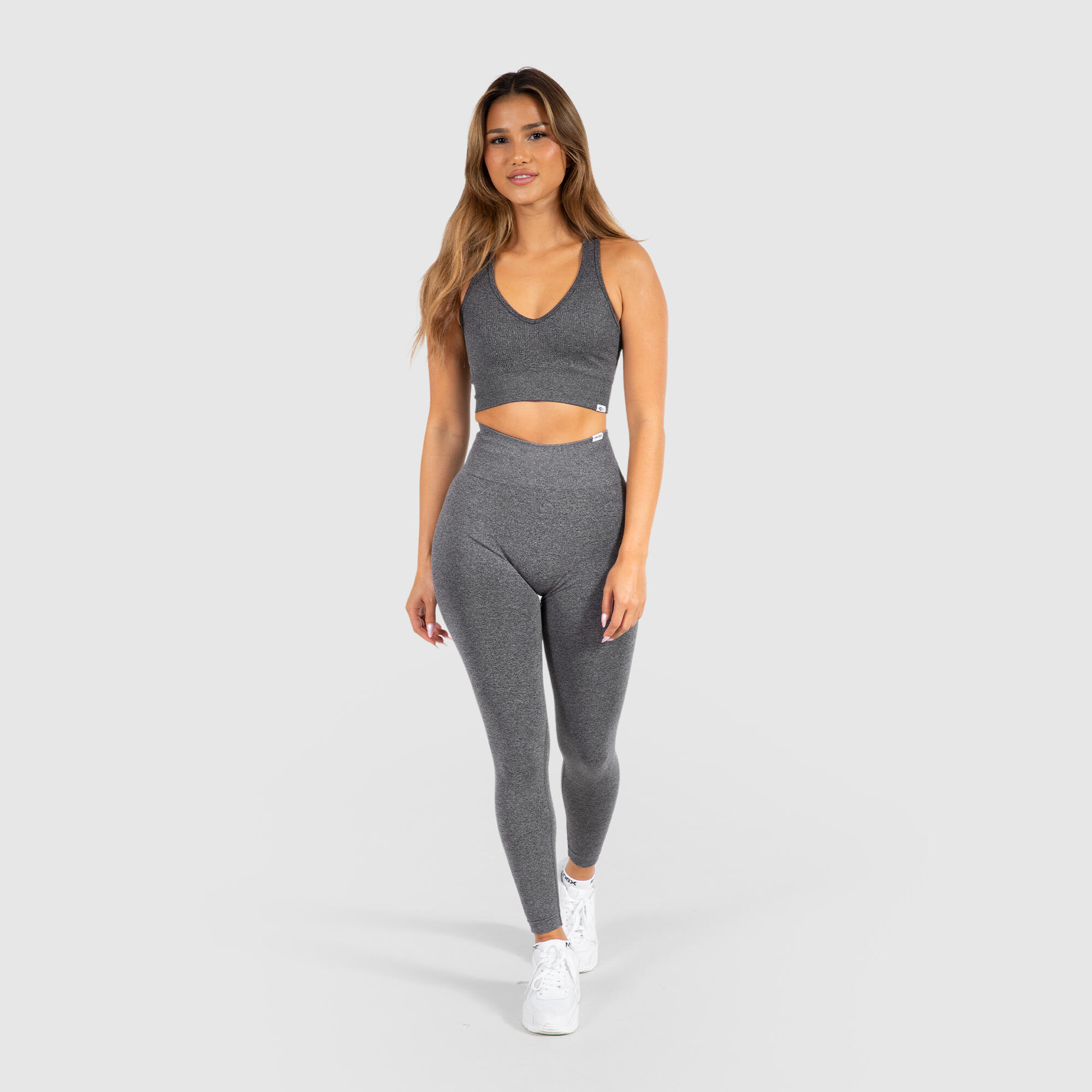 Damen Leggings Amaze Scrunch Pro Anthrazit Melange 3/6