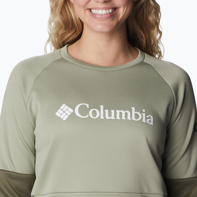 Sudadera de trekking femenino Columbia Windgates Crew