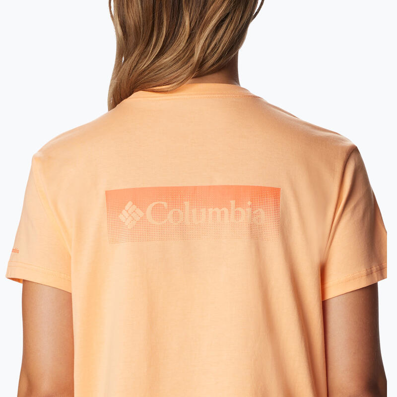 Columbia North Cascades cropped trekking-T-shirt voor dames