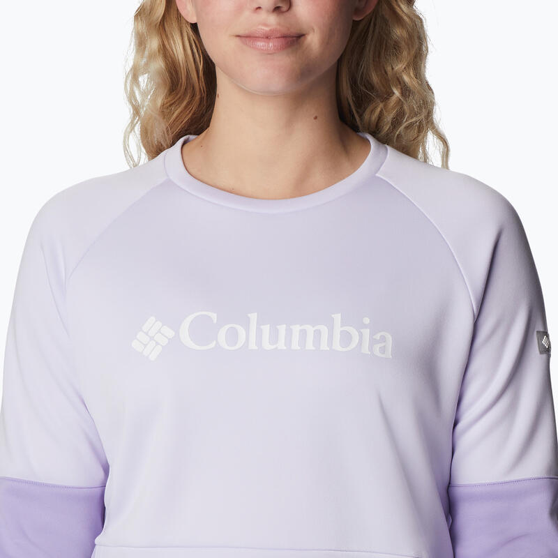 Sudadera de trekking femenino Columbia Windgates Crew