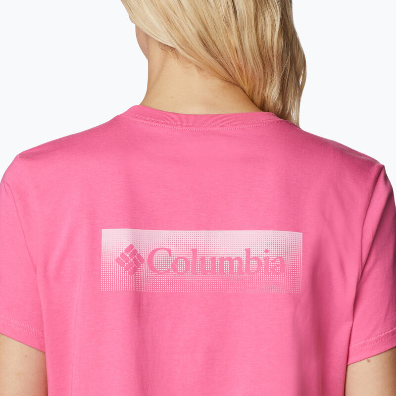 Columbia North Cascades cropped trekking-T-shirt voor dames