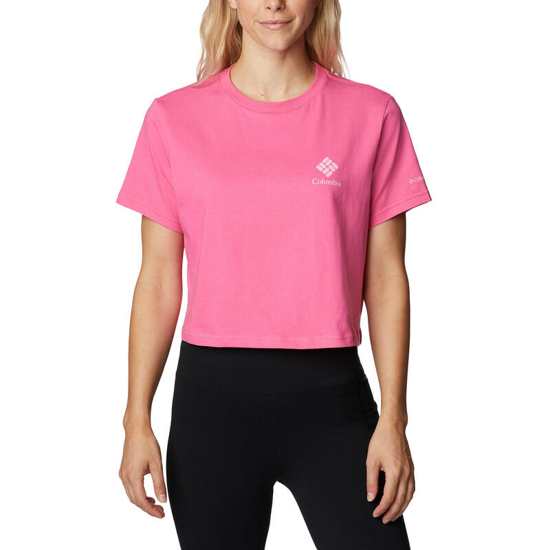 Columbia North Cascades cropped trekking-T-shirt voor dames