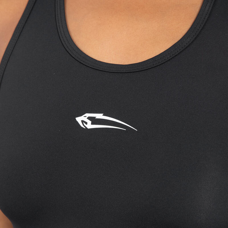 Damen Tank Top Keelia Schwarz für Sport & Freizeit