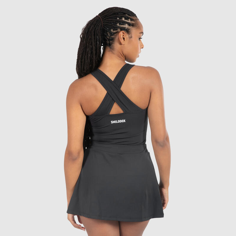 Damen Tank Top Keelia Schwarz für Sport & Freizeit