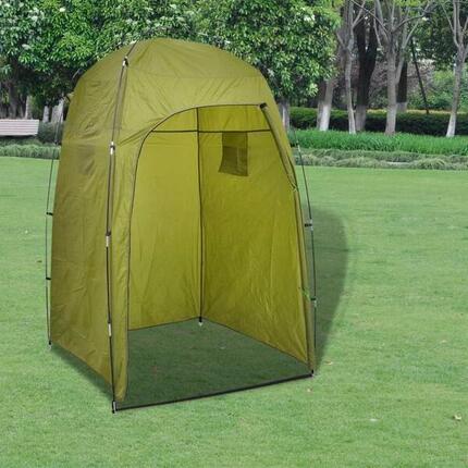 VidaXL Tente douche et cabine d'essayage camouflage 130 x 130 x 210 cm