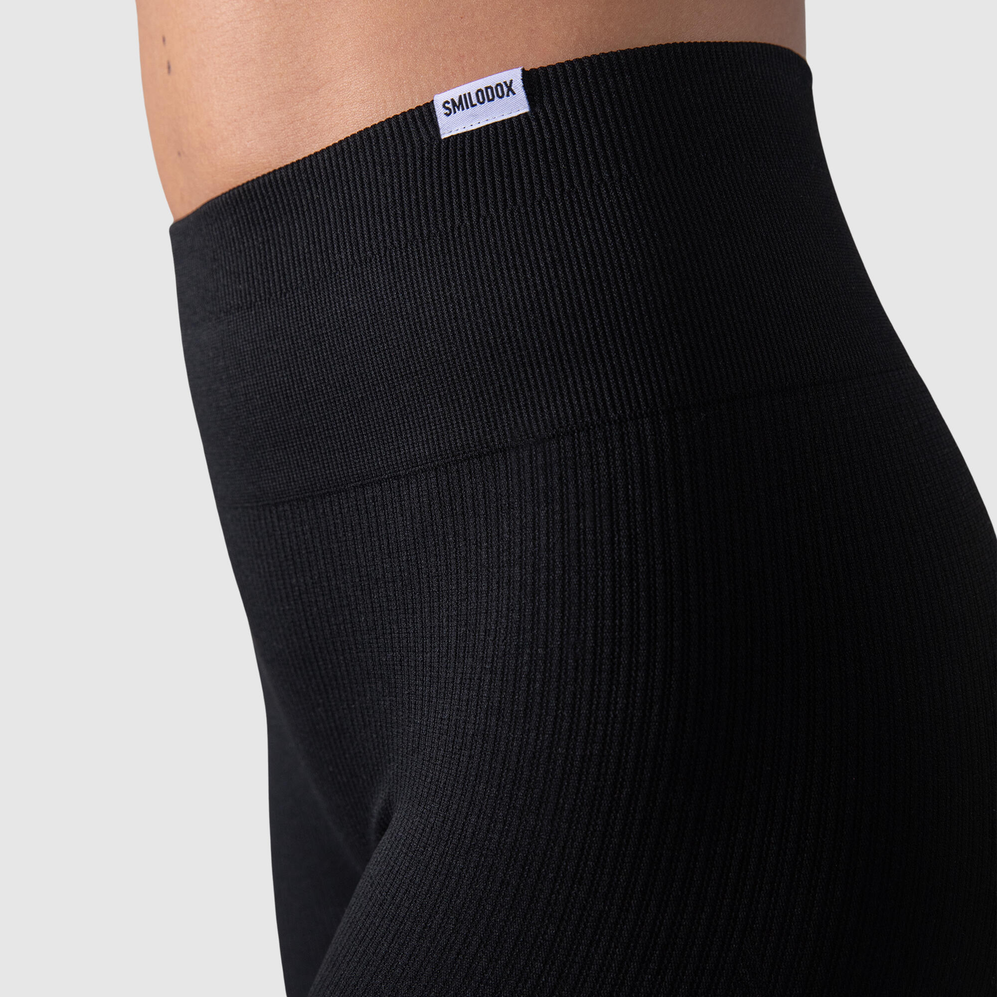 Damen High Waist Leggings Cherice Schwarz 4/5