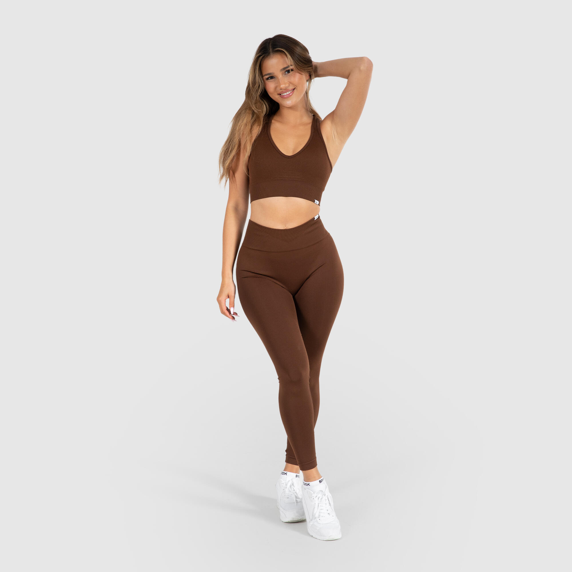 Damen Leggings Amaze Scrunch Pro Braun 3/6