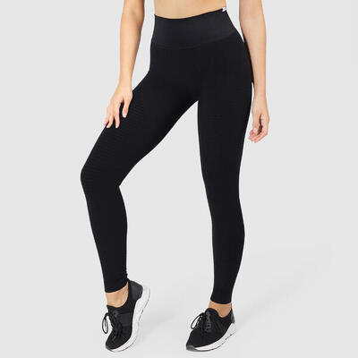 Damen High Waist Leggings Anny Grau Melange