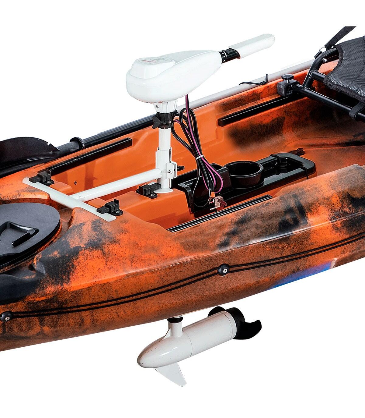 Caiaque de pesca com motor elétrico 46 lbs E-Dolphin 12 (365x84cm) 3/6