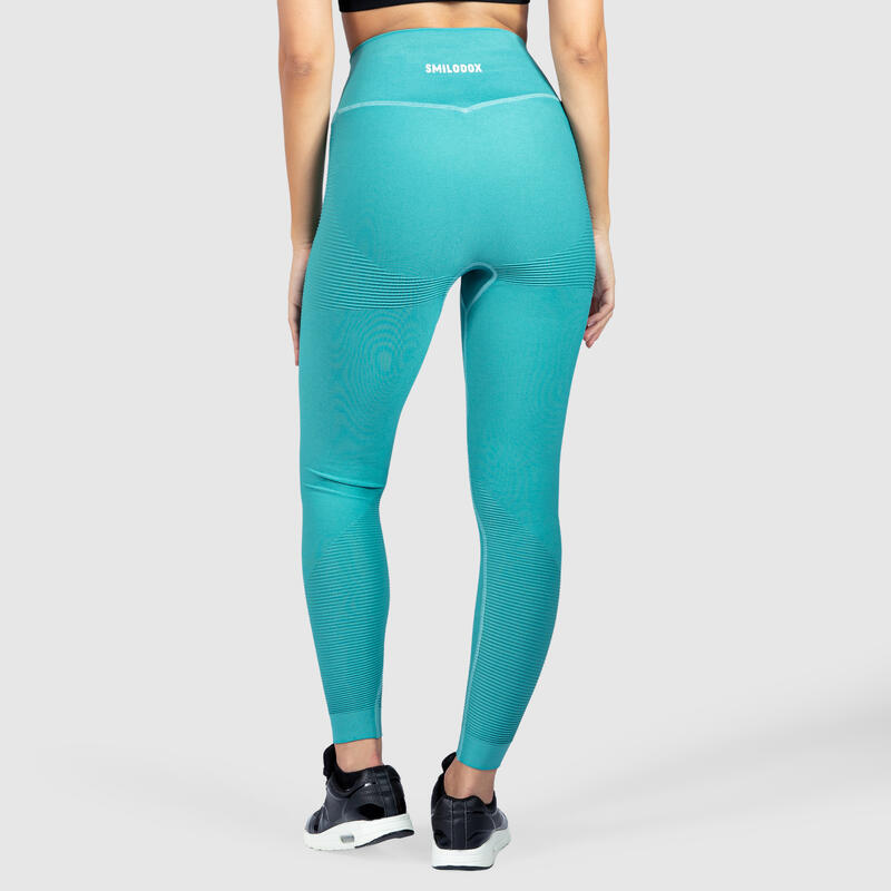 Damen Leggings Beam Grün für Sport & Freizeit