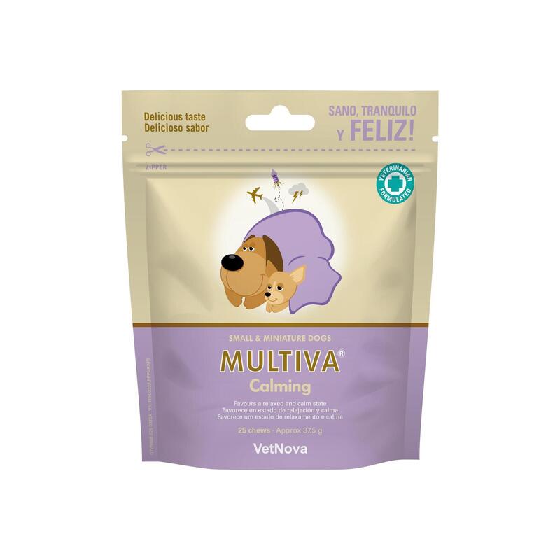 Suplemento de Fórmula Sinérgica MULTIVA® Calming para pierros.