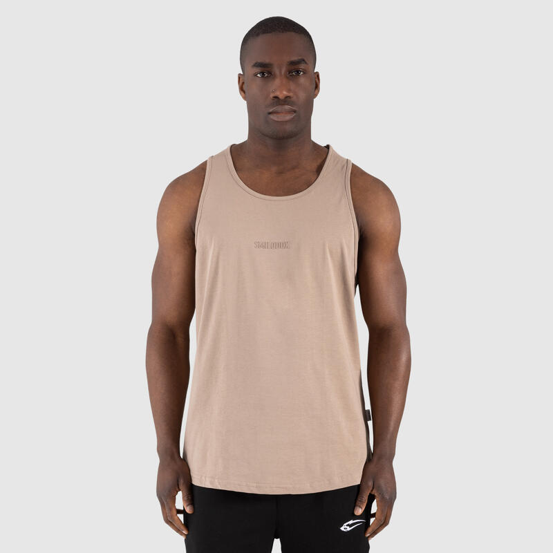 Herren Tank Top Pedro Hellbraun für Sport & Freizeit